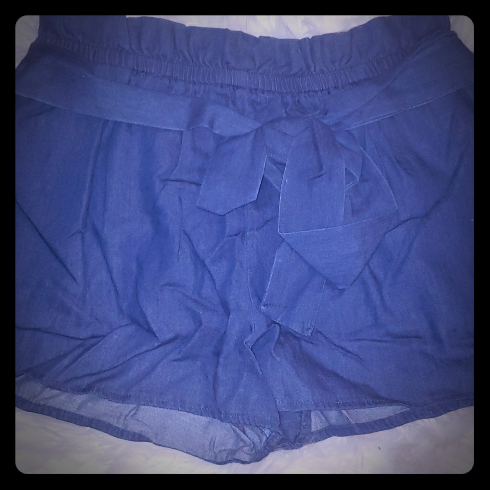 Denim shorts